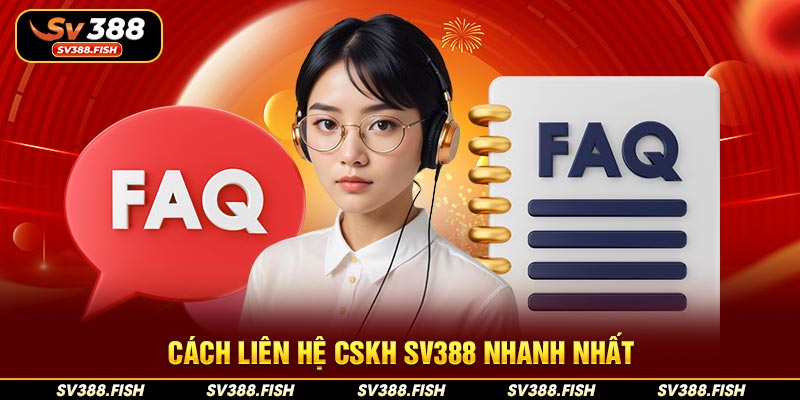 Cách liên hệ CSKH SV388 nhanh nhất